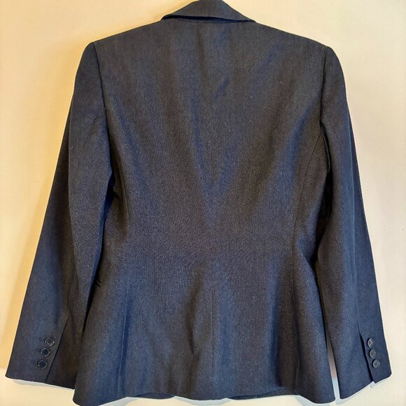 Ann Taylor dark grey blazer - Picture 2 of 4
